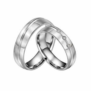 Argollas Sólida Plata 925 ley Certificada Mod. 3P -Ver más variantes-