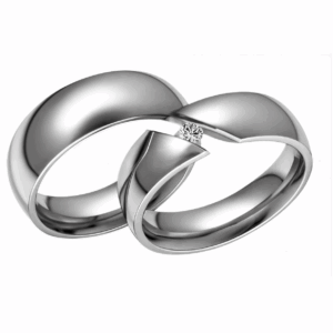 Argollas Sólida Plata 925 ley Certificada Mod. Betty -Ver más variantes-