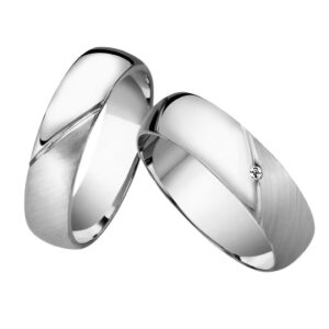 Argollas Sólida Plata 925 ley Certificada Mod. Bond -Ver más variantes-
