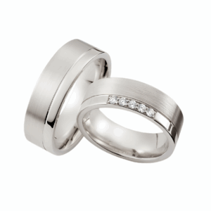 Argollas Sólida Plata 925 ley Certificada Mod. Edel -Ver más variantes-
