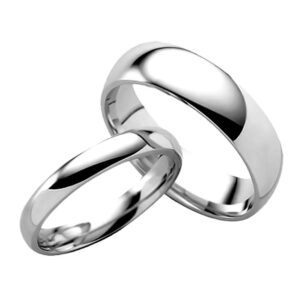 Argollas Sólido Oro 14k Certificado Mod. LissasPar -Ver más variantes-