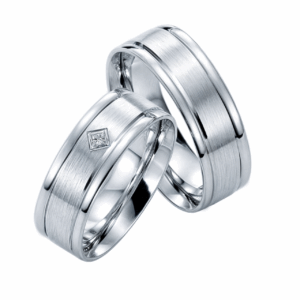 Argollas Sólida Plata 925 ley Certificada Mod. Love -Ver más variantes-